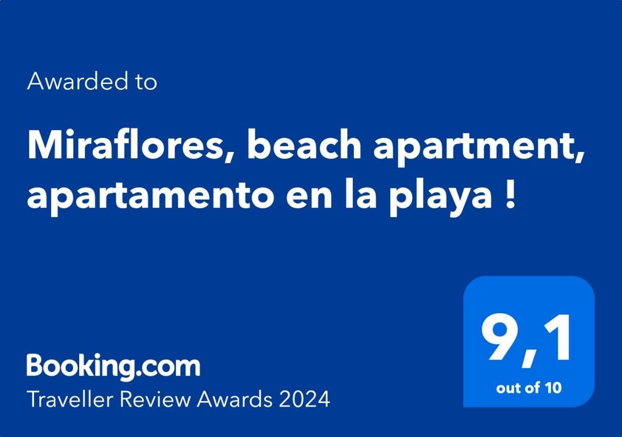 Miraflores, Beach Apartment, Apartamento En La Playa ! ลากาลาเดมิฮาส ภายนอก รูปภาพ